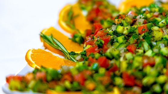 Tomato Cucumber & Pepper Salad